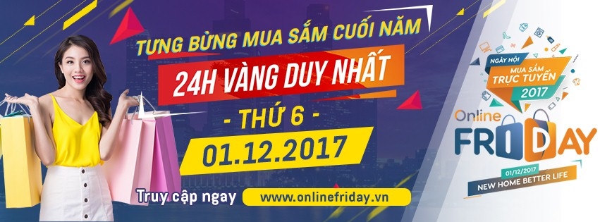 ACCESSTRADE Việt Nam là Đối tác Affiliate duy nhất đồng hành cùng Online Friday 2017