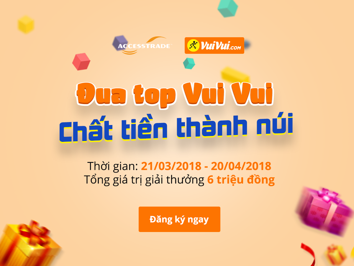 Đua Top Vui Vui - Chất tiền thành núi, Giật thưởng nóng lên tới 6 triệu đồng trong tháng đầu tiên ra mắt.