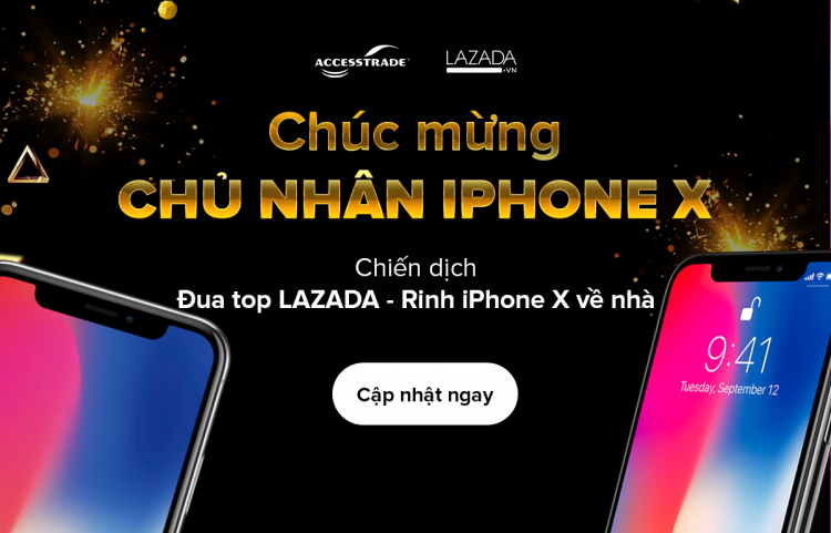 Chúc mừng chủ nhân của Iphone X