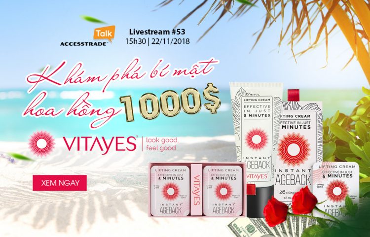 Đẩy số chiến dịch Vitayes