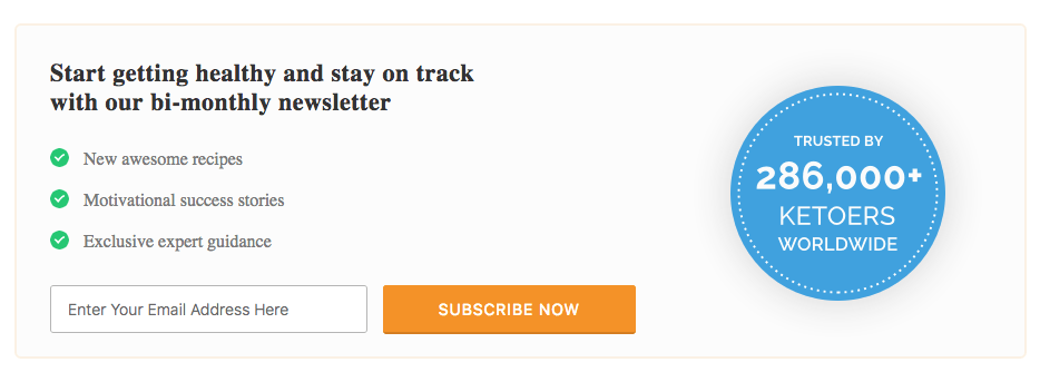 Subcribe via Email Marketing