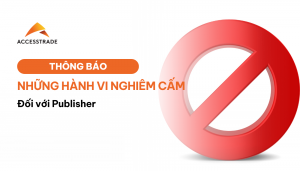 Những hành vi nghiêm cấm đối với Publisher