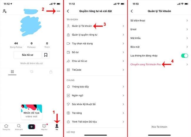 Hướng dẫn bật kiếm tiền với TikTok bước 4