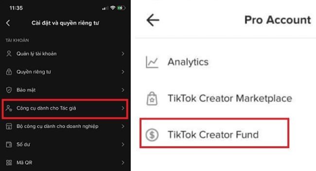 Hướng dẫn bật kiếm tiền với TikTok bước 6