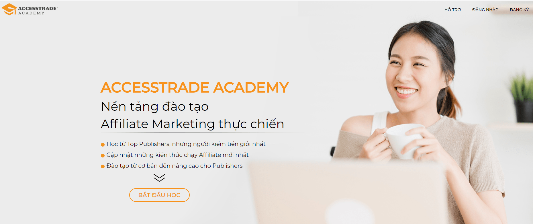 Accesstrade Academy nền tảng đào tạo affiliate marketing thực chiến