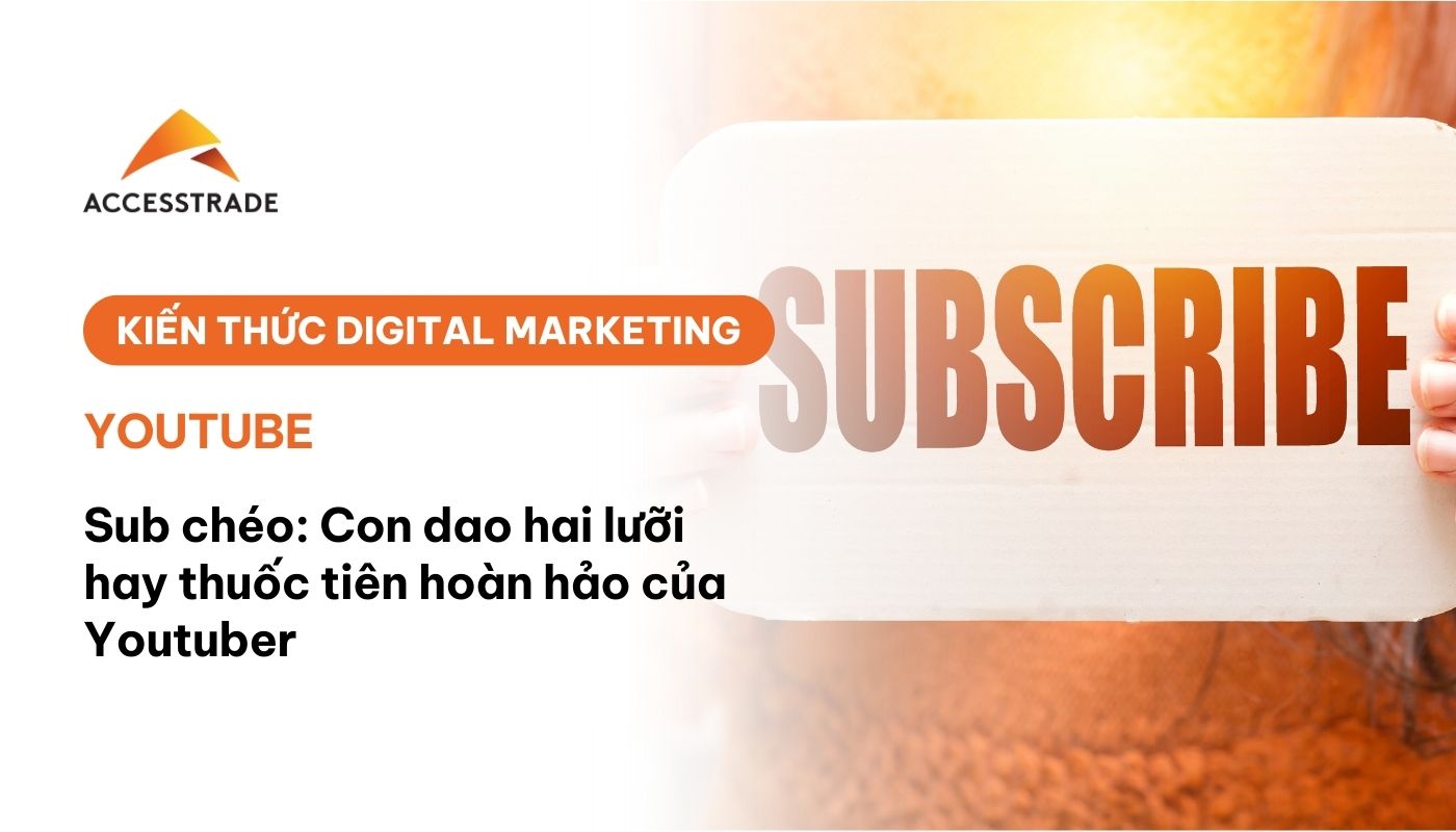 Sub chéo youtube