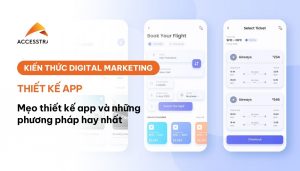 Các mẹo thiết kế app đẹp