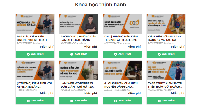 ACCESSTRADE ACADEMY Nền tảng đào tạo Affiliate Marketing thực chiến