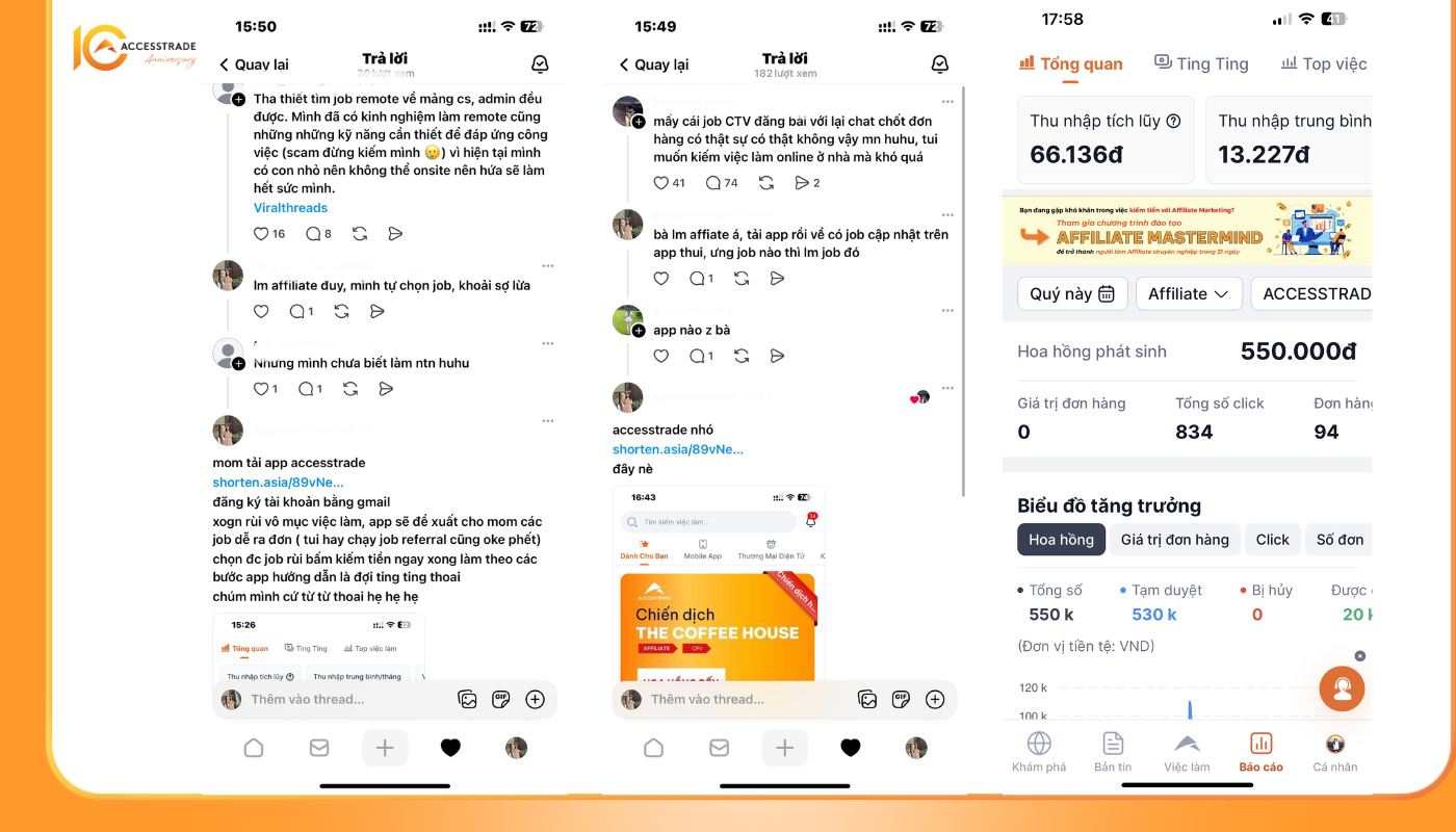 Kiếm tiền trên điện thoại