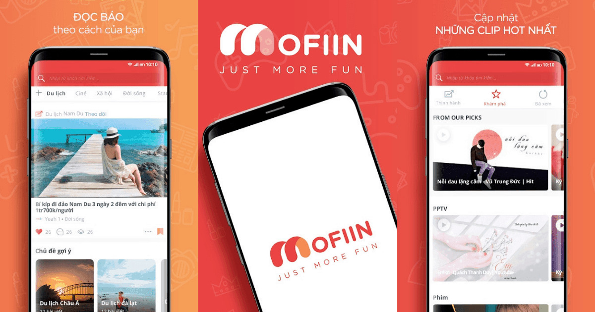 mofiin - ứng dụng xem video và kiếm tiền
