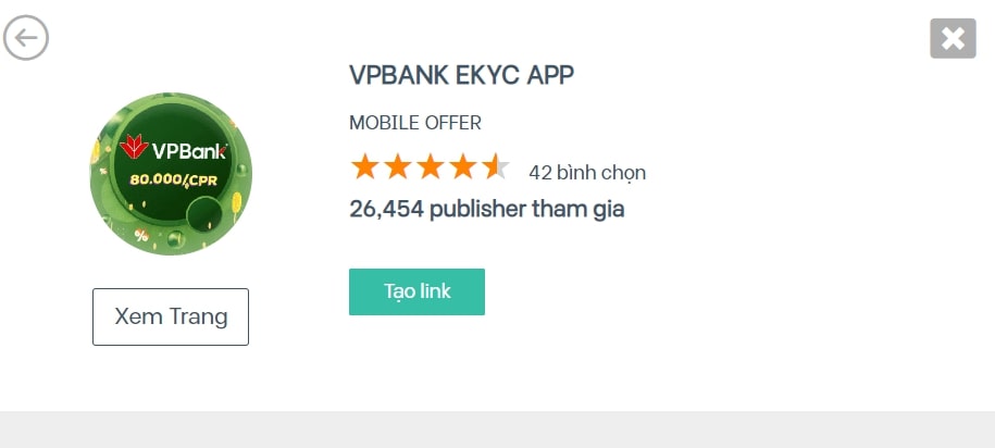 Cách tải app VPBank để kiếm tiền bằng điện thoại