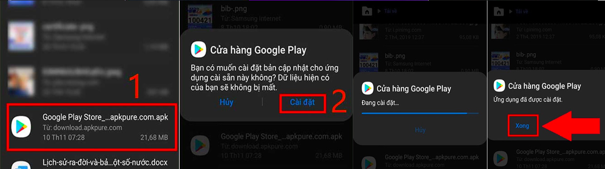 Tải Google Play về điện thoại Android