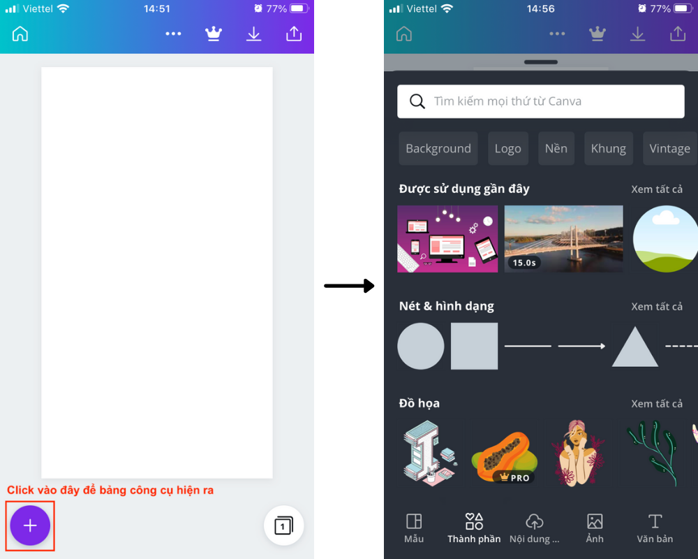 cách sử dụng Canva