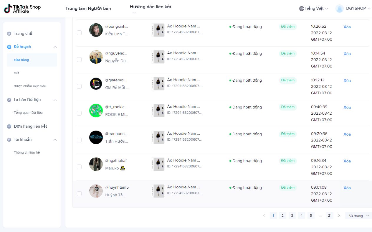 bán hàng trên TikTok Shop