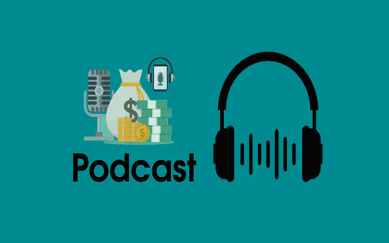 Podcast là một danh từ chỉ các tệp âm thanh kỹ thuật số đang có sẵn trên Internet