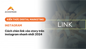 Cách chèn link vào story Instagram