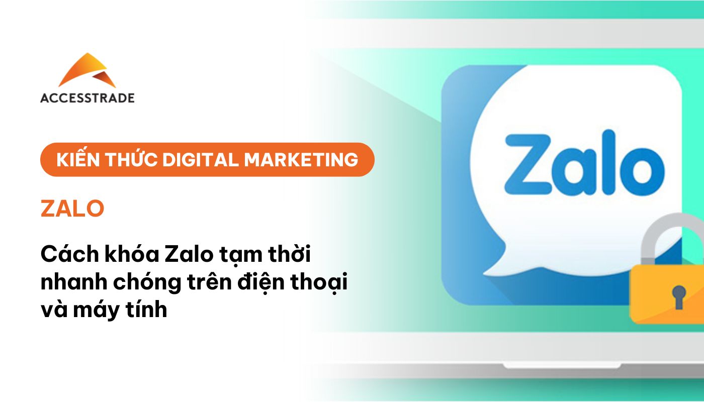 Cách khoá zalo tạm thời