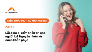 Lỗi zalo bị cấm nhắn tin cho người lạ