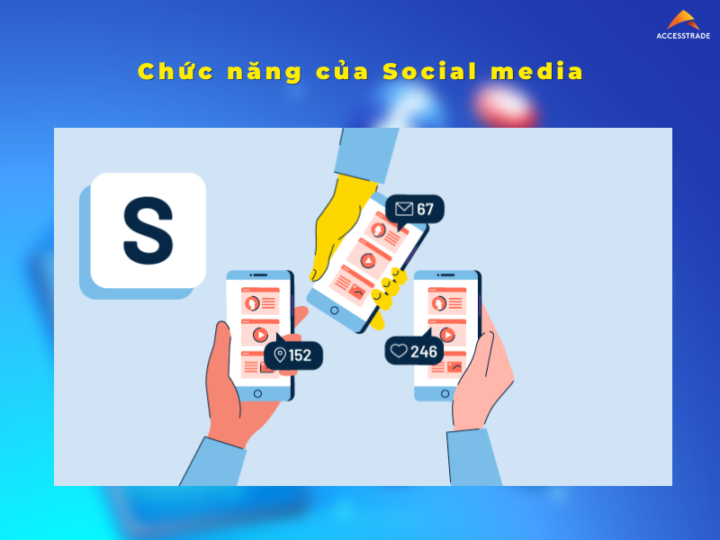 Chức năng của Social media là gì?