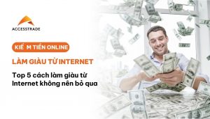 Làm giàu từ internet