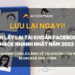 Cách lấy lại tài khoản facebook bị hack nhanh nhất năm 2022