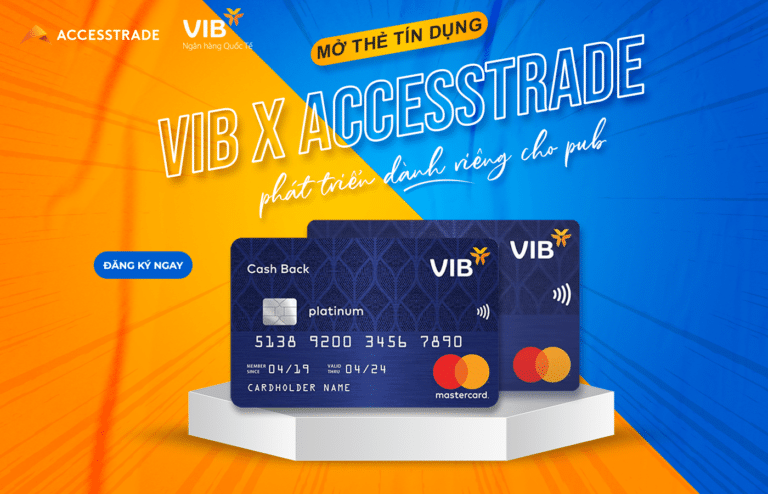 thẻ tín dụng VIB và ACCESSTRADE