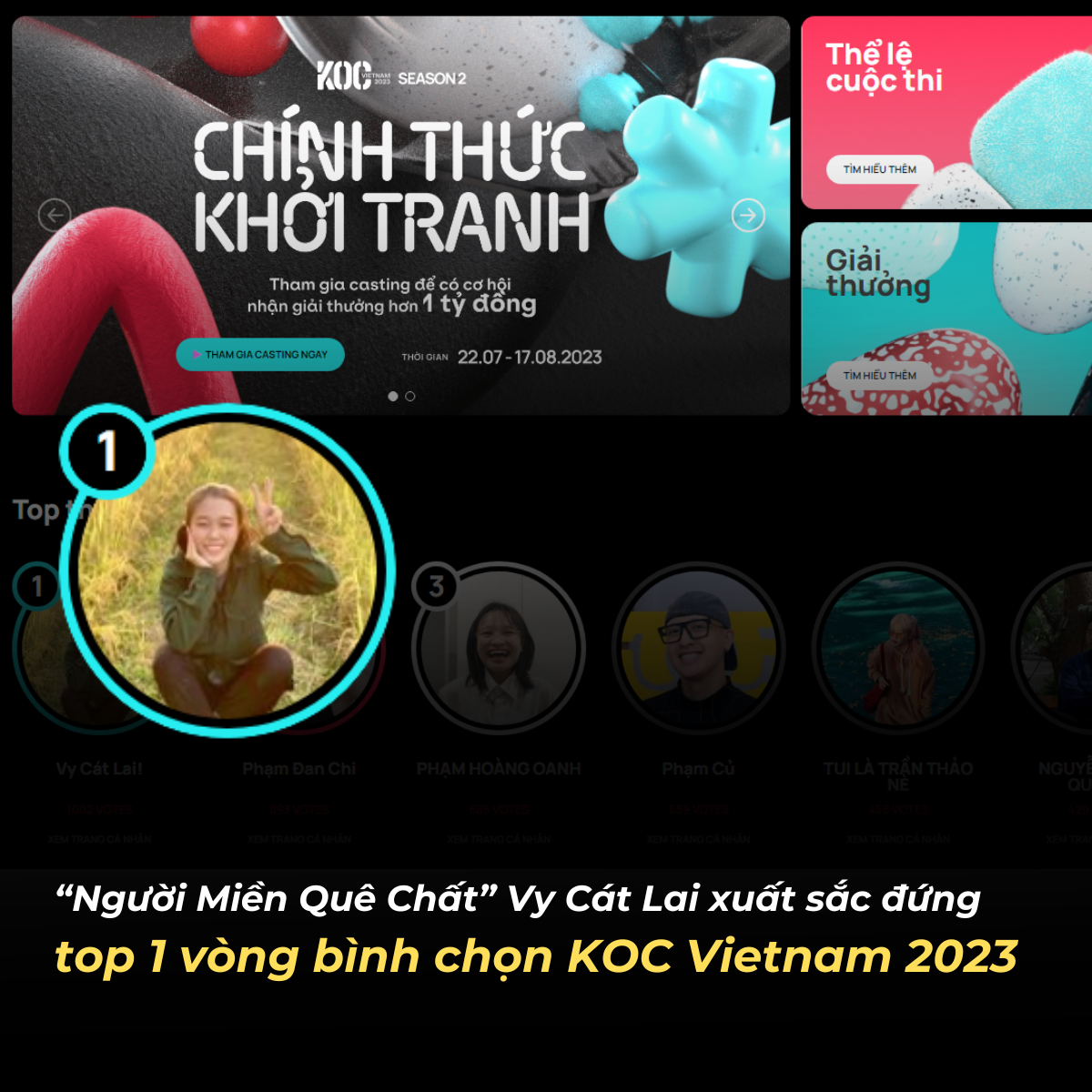 Vy Cát Lai TikTok