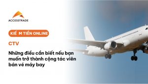 cộng tác viên bán vé máy bay