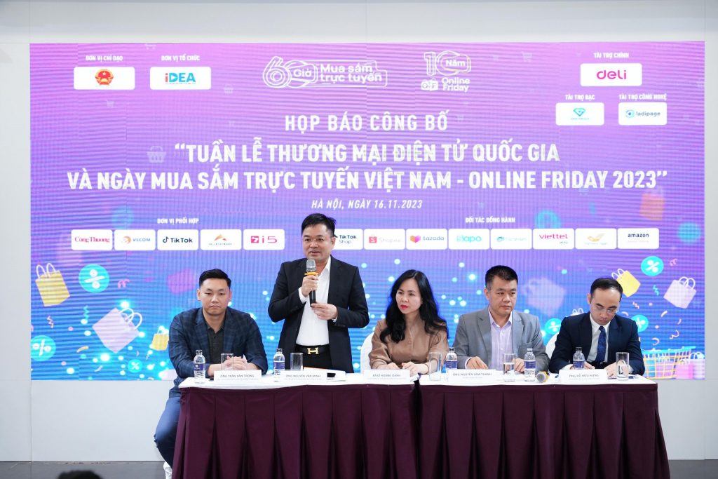 Ban Tổ chức ngày hội mua sắm trực tuyến - Online Friday 2023