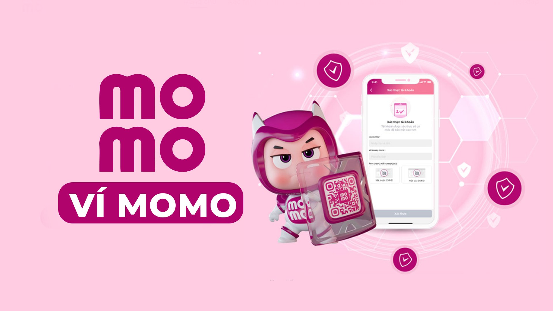 Giao diện Ví momo