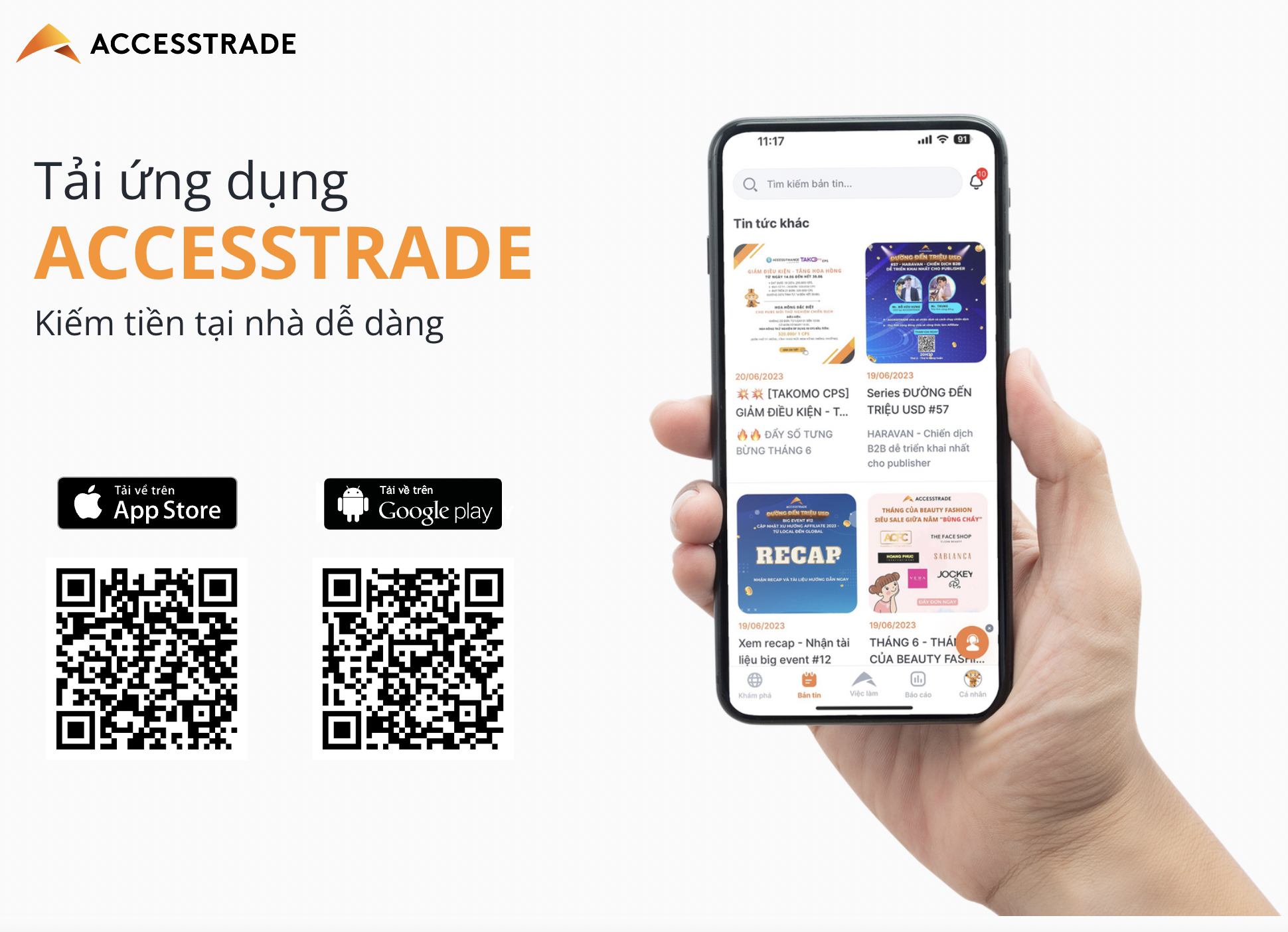 Tải App AcessTrade
