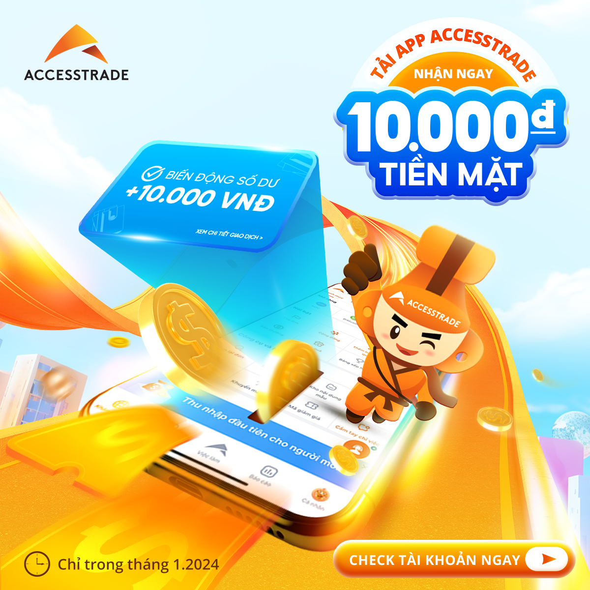 Tải app AccessTrade