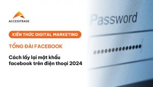 Cách lấy lại mật khẩu Faceboook trên điện thoại