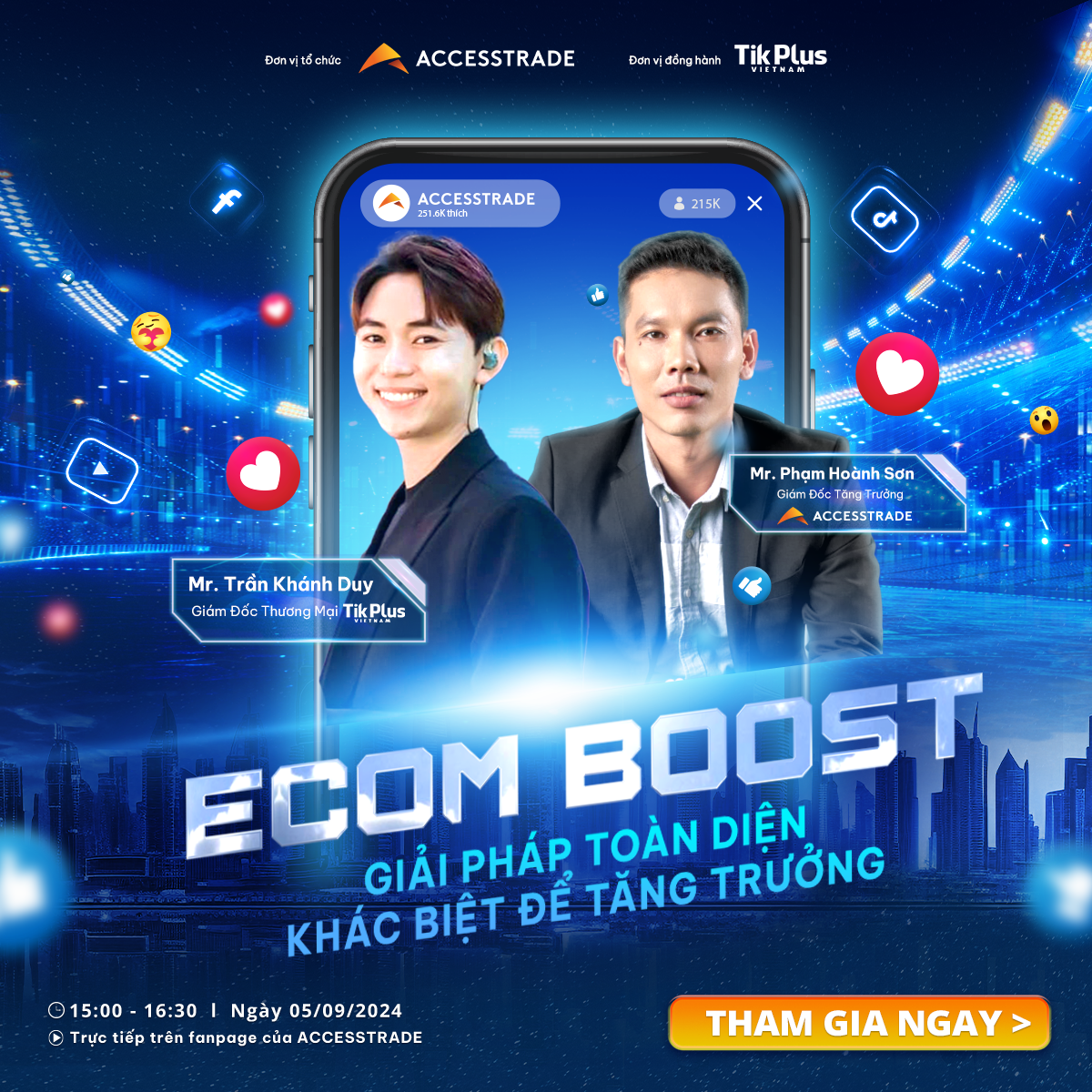 sự kiện eom boost