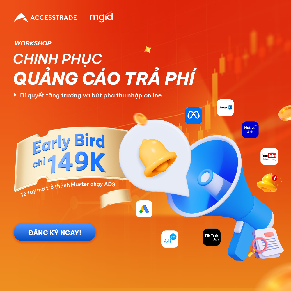 Event CHINH PHỤC QUẢNG CÁO TRẢ PHÍ 