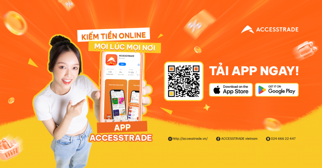 Kiếm tiền Online cùng ACCESSTRADE