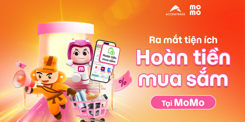 Tiện ích Hoàn tiền mua sắm tại Momo