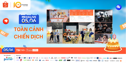 Toàn cảnh chiến dịch Megalive 05/06