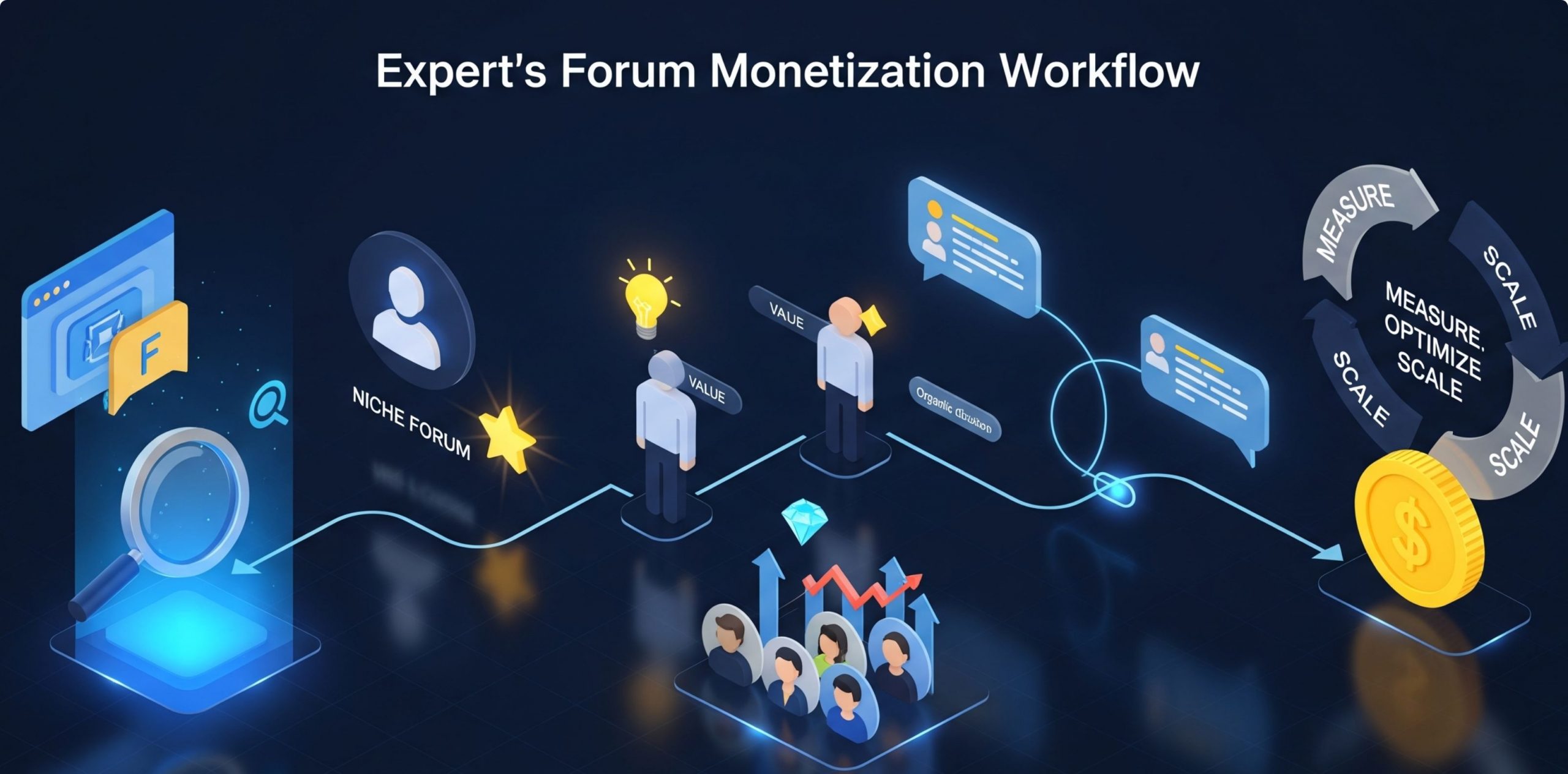 quy trình kiếm tiền trên forum