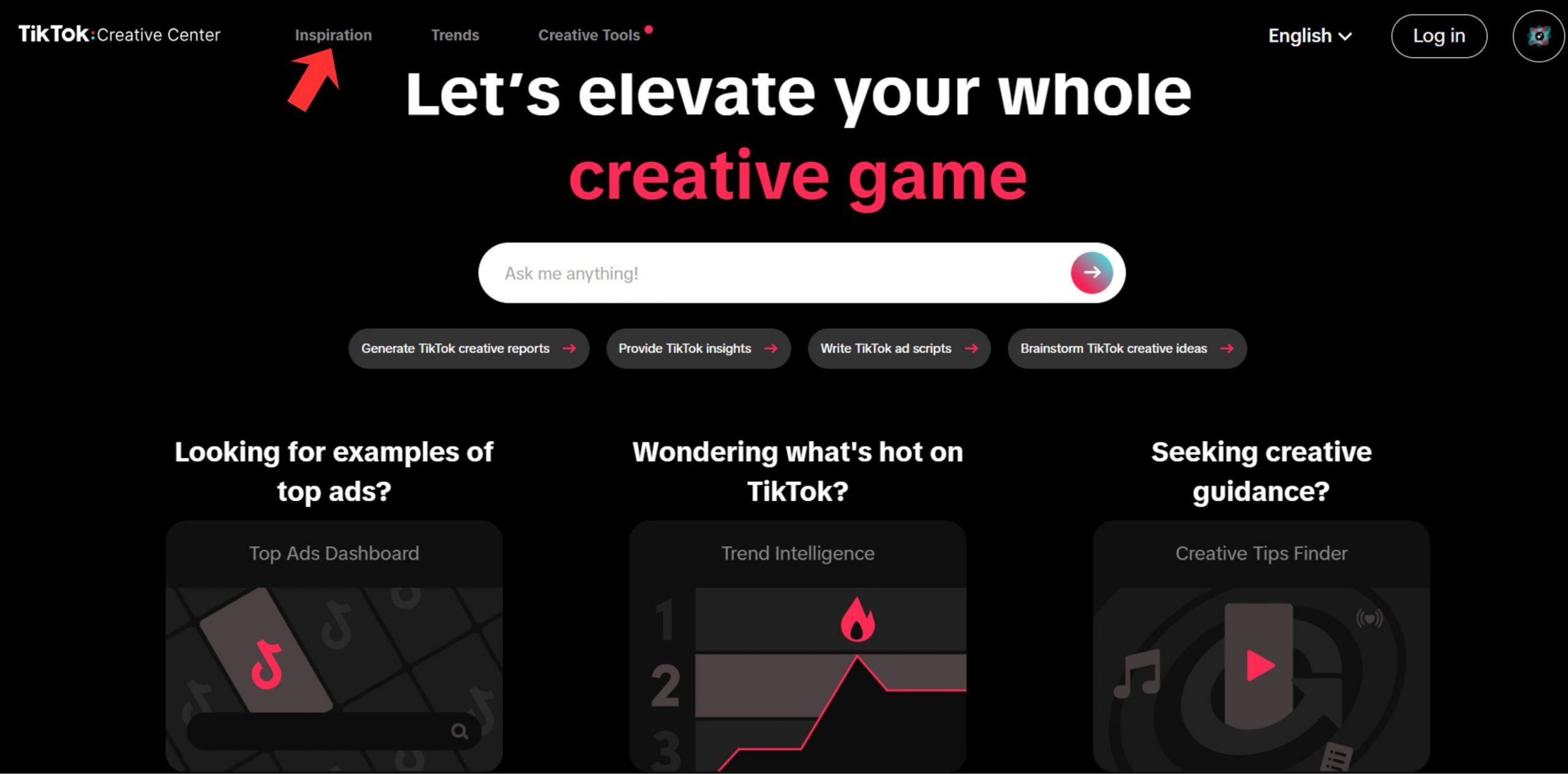 TikTok Creative Center