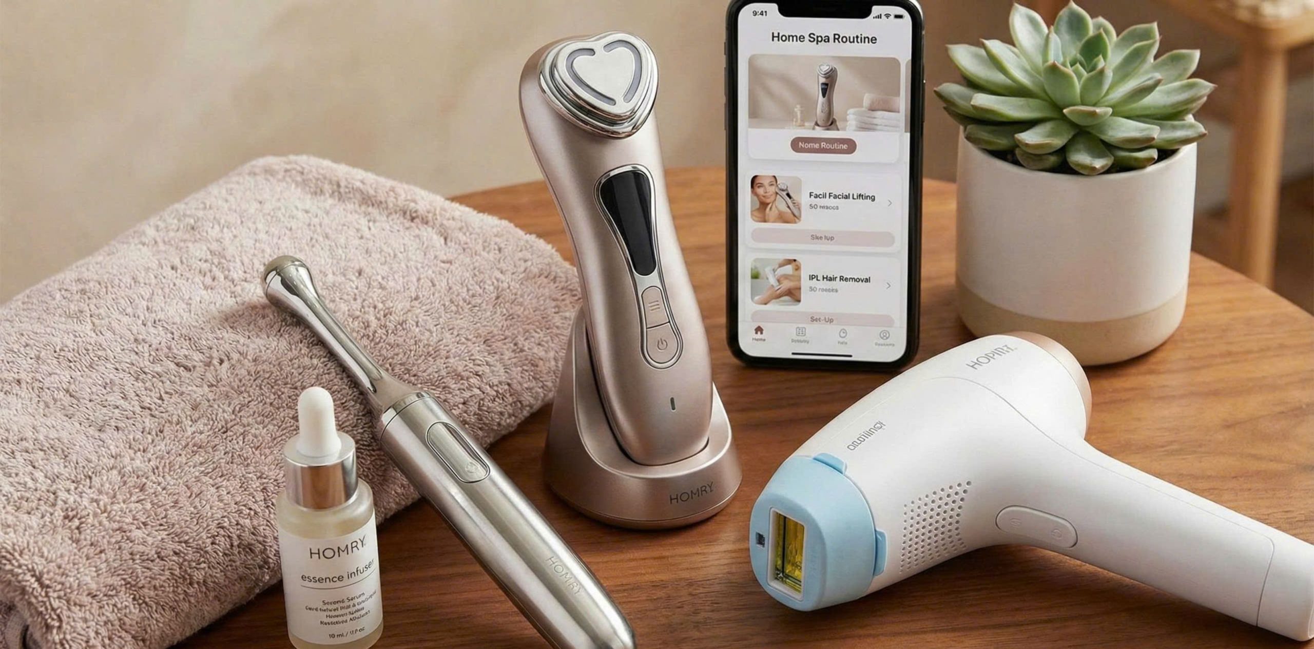 thiết bị làm đẹp tại nhà