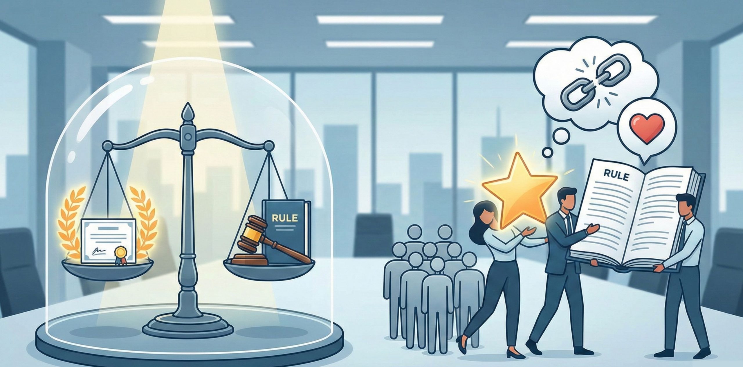 xây dựng cách quản lý nhân sự công bằng và nhất quán